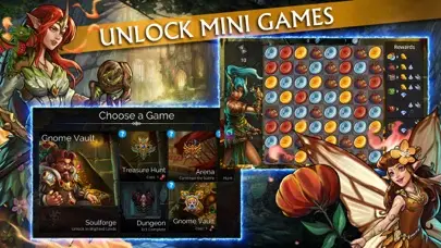 Gems of War map screen